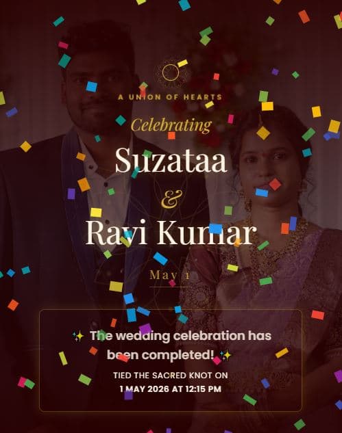 Suzataa and Ravi Kumar Invitation Preview